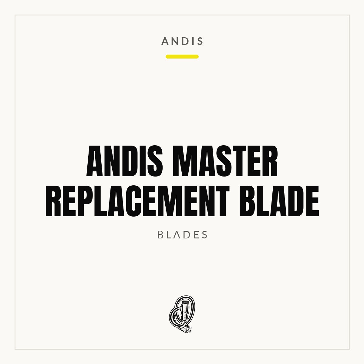 Andis Master Replacement Blade - Memphis Barber Connect