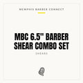 MBC 6.5" Barber Shear Combo Set - Memphis Barber Connect